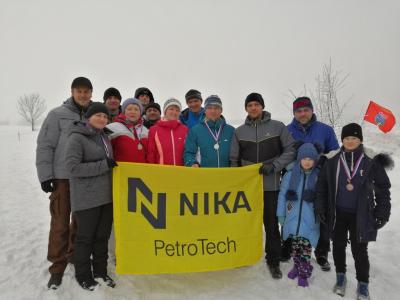 Сотрудники ООО «НИКА-ПЕТРОТЭК» отметились наградами в соревновании «Лыжня-2019»