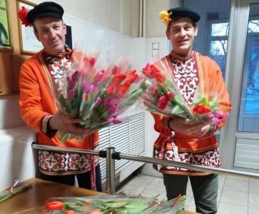 Мужской ответ женскому коллективу ООО «Ника-Петротэк» к 8 марта