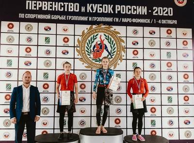 «Ника-Петротэк» поздравляет спортсменку академии FIGHT BAZA с бронзой на первенстве РФ по грэпплингу