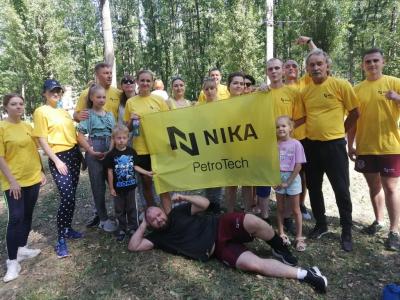 Сотрудники «Ника-Петротэк» поучаствовали в легкоатлетическом забеге на День физкультурника