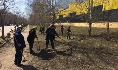 Сотрудники ООО «НИКА-ПЕТРОТЭК» (промышленная площадка Семилукского огнеупорного завода) провели субботник