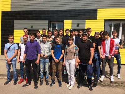 На Нике-Петротэк (площадка Семилукского огнеупорного завода) побывали студенты колледжа