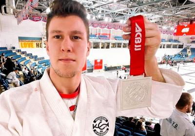Воспитанник академии Fight Baza стал серебряным призером на турнире по джиу-джитсу в Москве