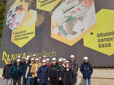 Студенты семилукского политехнического колледжа посетили производство ООО «Ника-Петротэк»