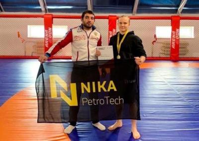 Спортсменка FIGHT BAZA завоевала золотую медаль на Открытом кубке Воронежской области по грэпплингу