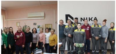 Тренер Иван Мальцев провел с сотрудниками компании «НИКА-ПЕТРОТЭК» производственную гимнастику