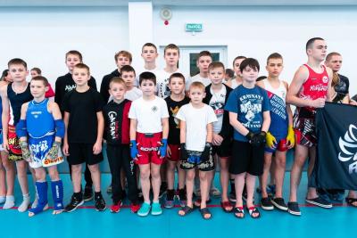 Академия FightBaza провела новогодний турнир по тайскому боксу