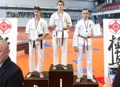 Воспитанник FIGHT BAZA завоевал золото на первенстве по киокусинкай